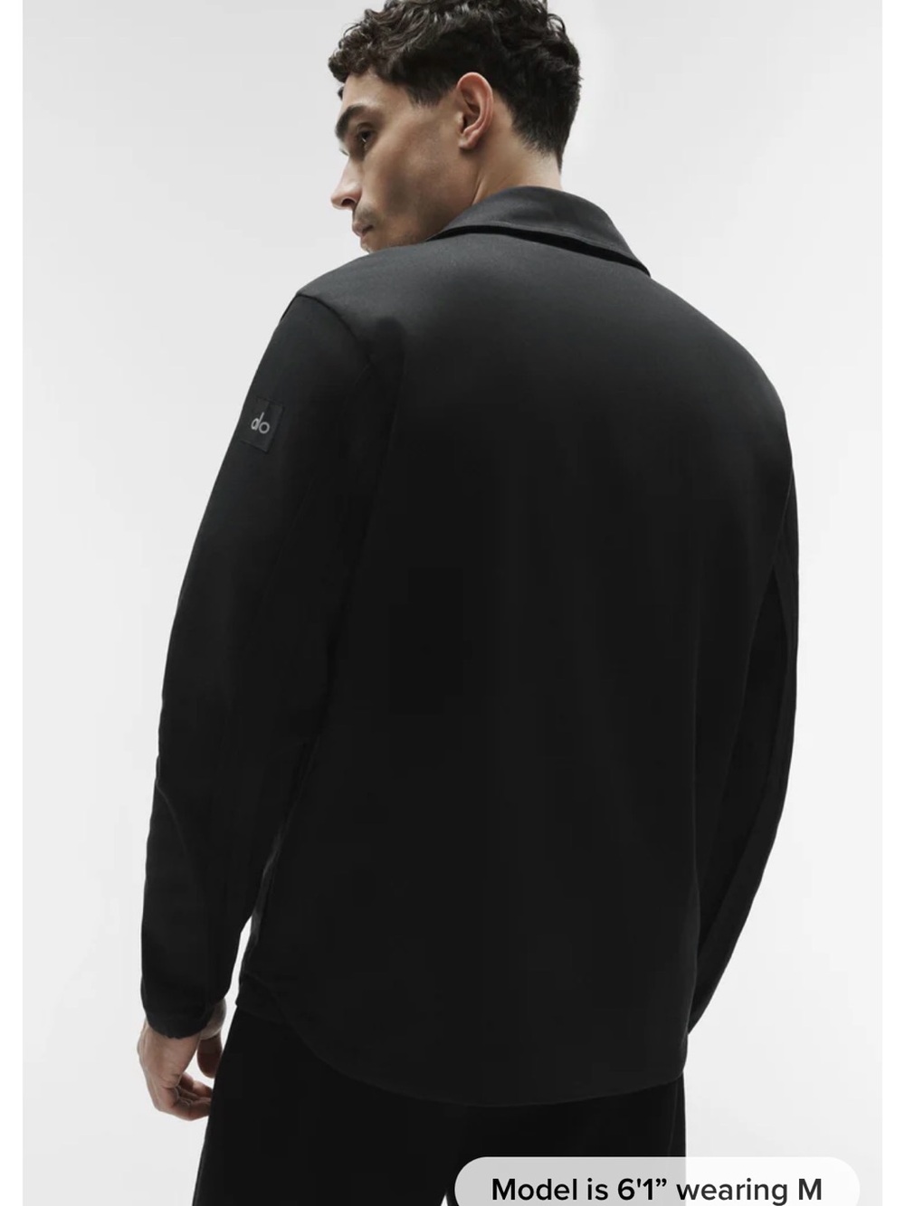 Alo Black Edition Sueded Jacket - Picture 2 of 6